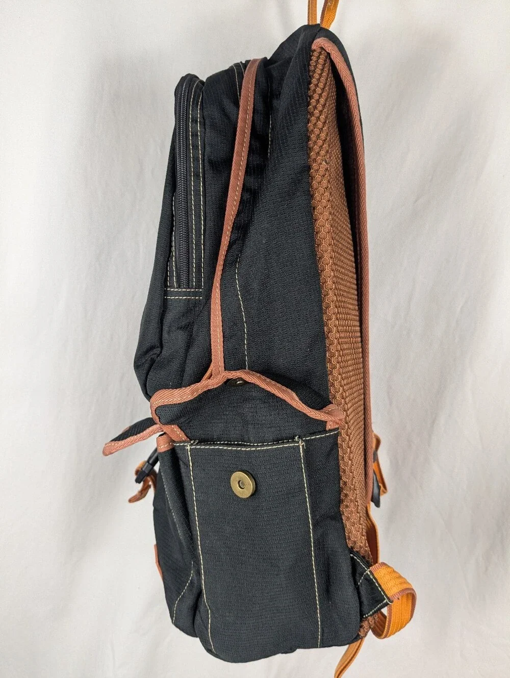 Timberland Backpack Laptop Bag Black/Orange